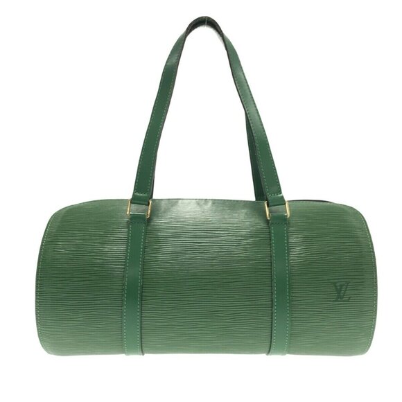 Auth LOUIS VUITTON Soufflot Borneo Green Epi Handbag - Picture 1 of 14